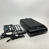 Epson Perfection V550 Photo Scanner Film Color 6400 dpi w/ Accessories J252B