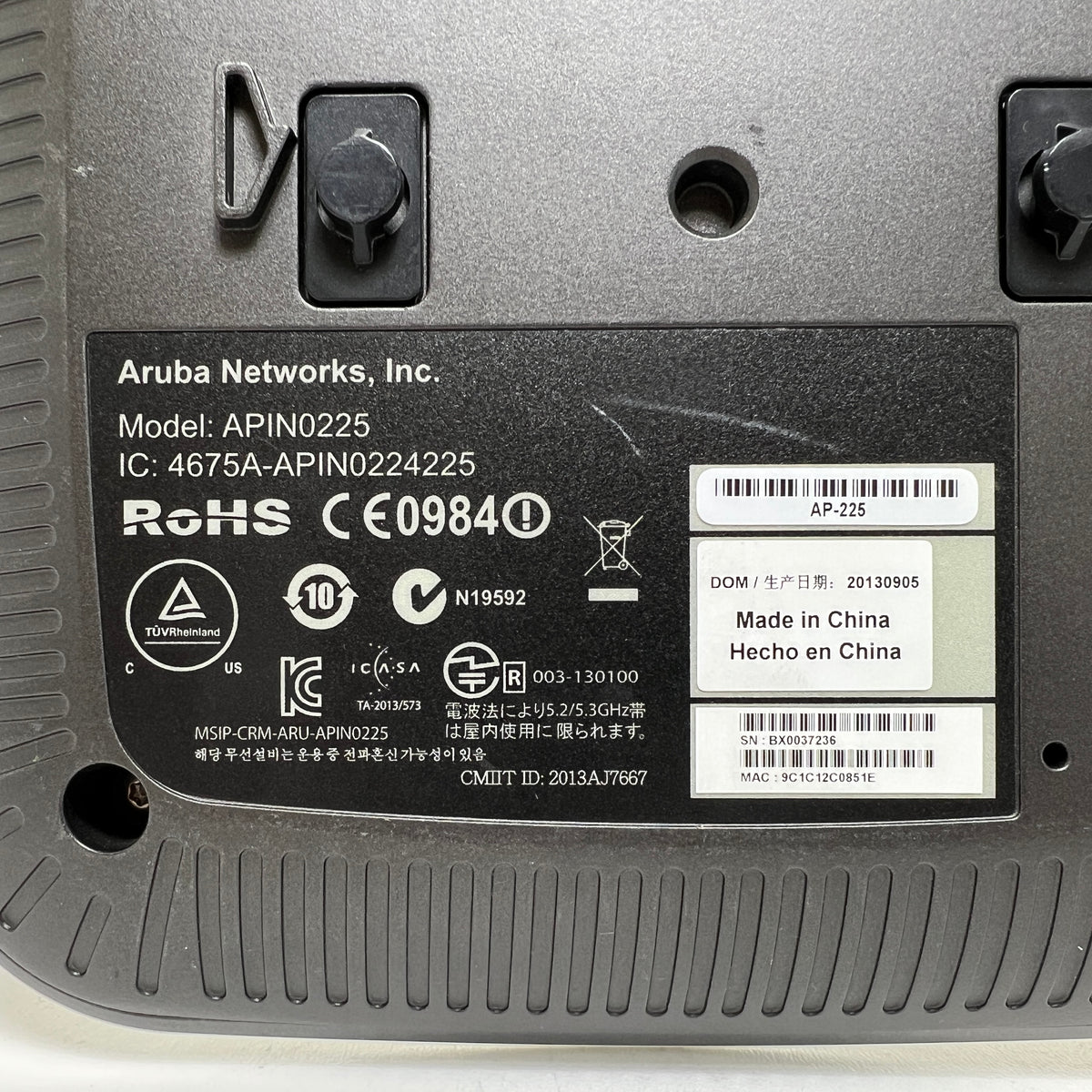 Aruba Networks AP-225 Access Point APIN0225 AP225 802.11ac – Dynamic ...