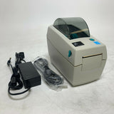 Zebra LP 2824 Plus Direct Thermal Barcode Label Printer W/ AC 282P-201510-000