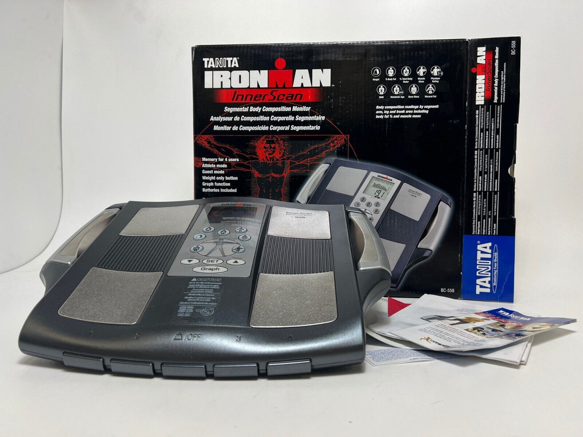 Ironman Scale Tanita BC-549 Body Composition Monitor BMR Fat Muscle Water BMI