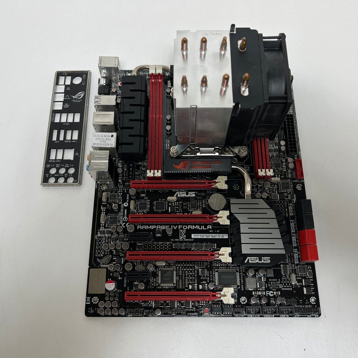 ASUS Rampage IV Formula X79 LGA2011 with i7-3930k + 12GB RAM + I/O
