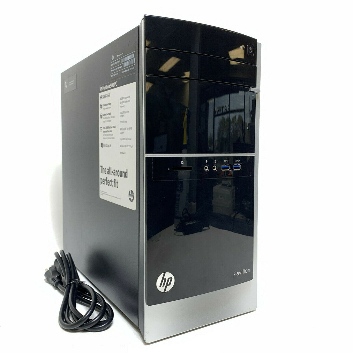 HP Pavilion 500 MT Desktop | A8-6500 3.5GHz | 8GB | 500GB