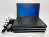 LOT OF 4 Lenovo ThinkPad Edge E540 15.6" Laptop | i5-4200M 8GB 500GB Win 10