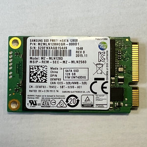 Samsung SSD PM871 128GB mSATA Solid State Drive MZMLN128HCGR