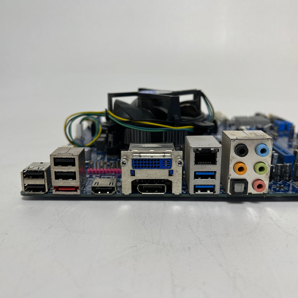 Intel DH77EB Desktop Motherboard MicroATX LGA1155 HDMI i3-3220 + I/O S ...