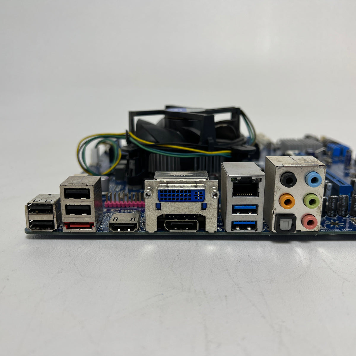 Intel DH77EB Desktop Motherboard MicroATX LGA1155 HDMI i3-3220 + I/O S ...