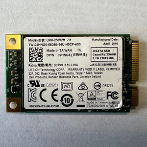 Lite-On Dell 02HNG6 LMH-256V2M-11 256GB mSATA SSD Hard Drive