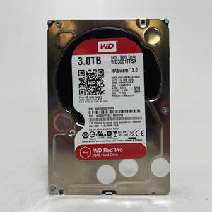 WESTERN DIGITAL WD Red Pro 3TB HDD 3.5" SATA 6Gbps WD3001FFSX-68JNUN0