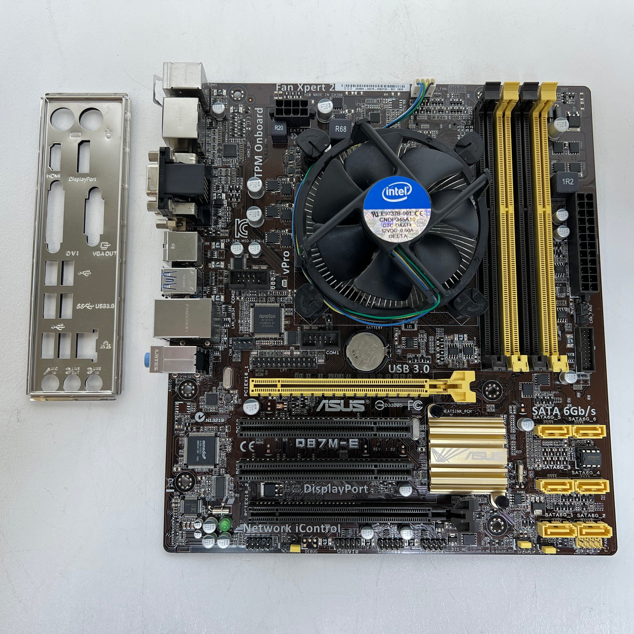 ASUS Q87M-PLUS Motherboard Q87M-PLUS/BM6AE/DP_MB Intel Q87 LGA 1150 DDR4 16GB support i7-4770 i5 ASUS Q87M-PLUS Motherboard Q87M-PLUS/BM6AE/DP_MB Intel Q87 LGA 1150 DDR4 16GB support i7-4770 i5