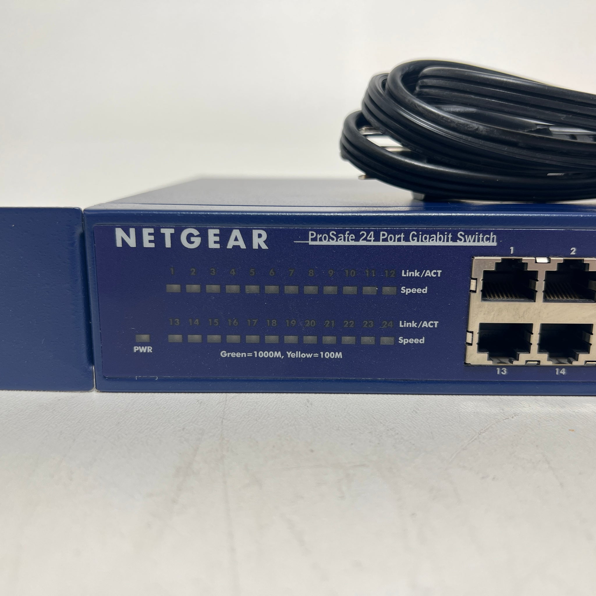 Netgear ProSafe JGS524 24-Port Gigabit Network Switch Tested Working –  Dynamic Computer Surplus