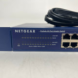 Netgear ProSafe JGS524 24-Port Gigabit Network Switch Tested Working