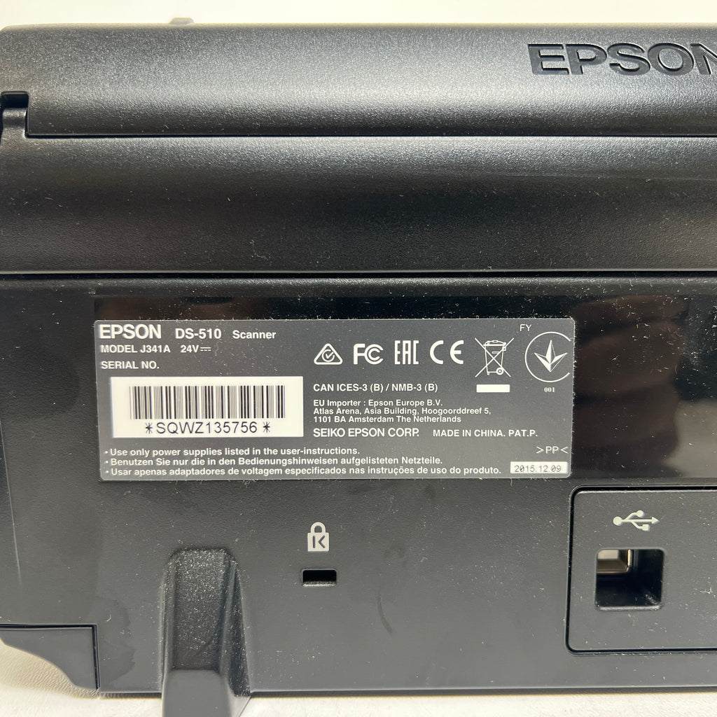Epson Workforce DS-510 J341A Sheet-Fed Color Document Scanner – Dynamic ...