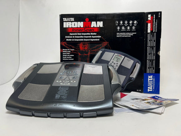 Tanita BC-558 IRONMAN Body Composition Monitor Scale BMR Fat Muscle Water BMI