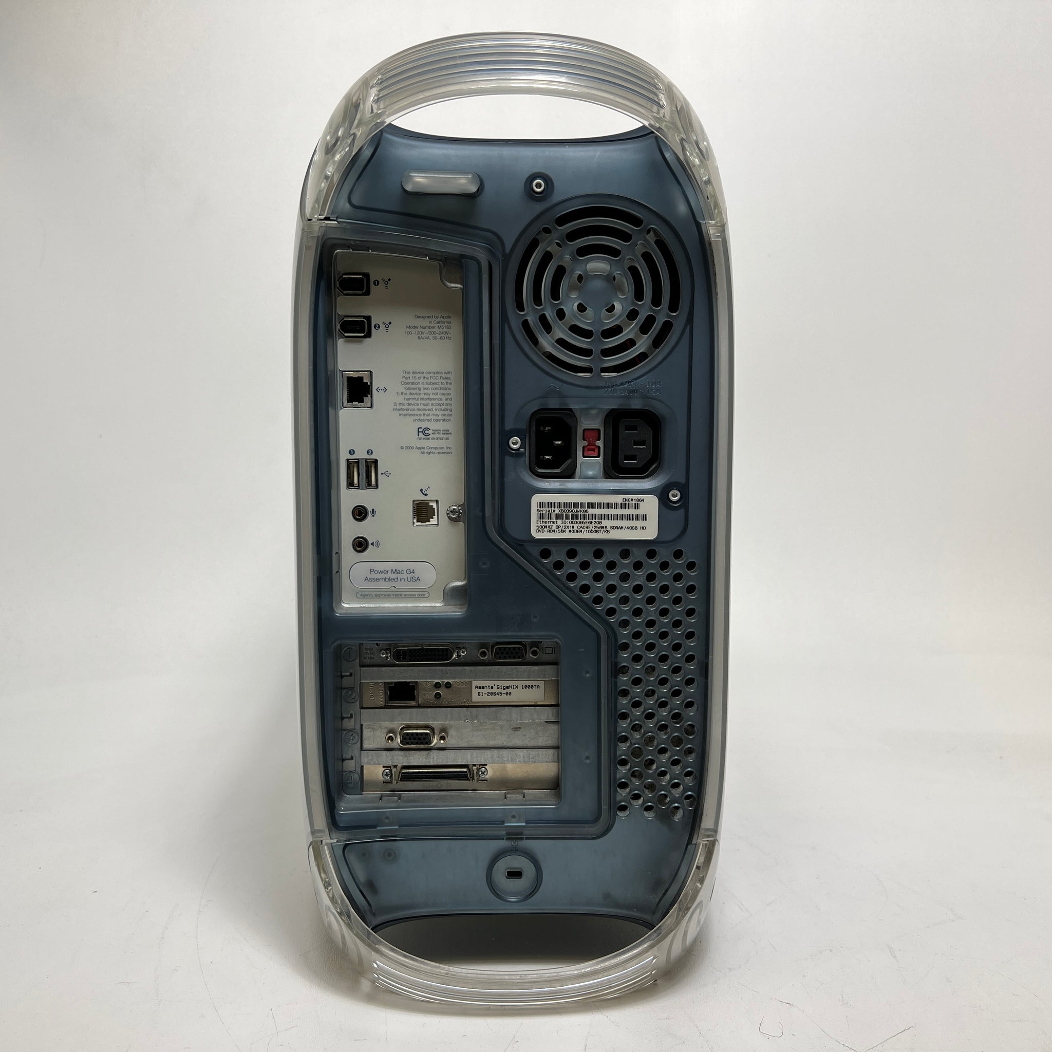 Apple PowerMac G4 500MHz M5183 Desktop | PowerPC 7400 | 1GB RAM | No H –  Dynamic Computer Surplus