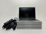 LOT OF 5 HP ProBook 430 G6 13.3" Laptop | i5-8265U | 8GB | 256GB SSD | Win 11