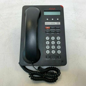Avaya 1603SW-I BLK Global IP Phone 700458524 With POE Power Adapter + Stand