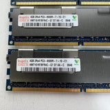 LOT OF 4 Hynix 4GB PC3-8500R ECC Server Memory RAM HMT151R7BFR4C-G7 16GB