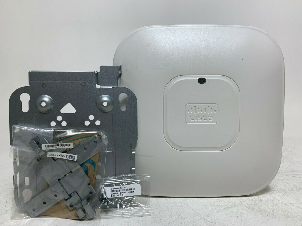 Cisco AIR-CAP2602I-E-K9 Aironet Wireless Access Point + Mounting Kit ...