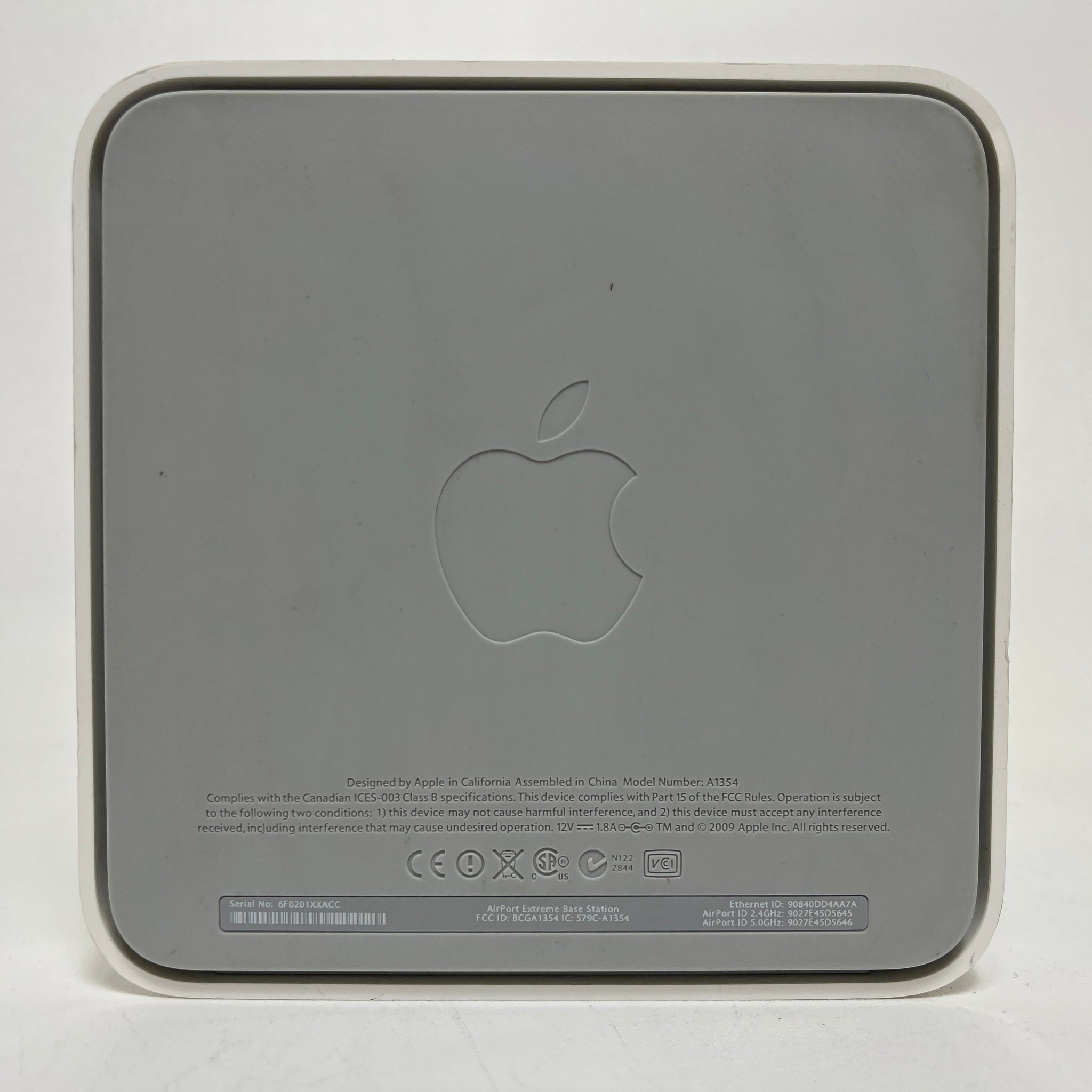 AirPort Extreme 802.11n WiFi Apple Router A1354 4th Gen Base Station ...