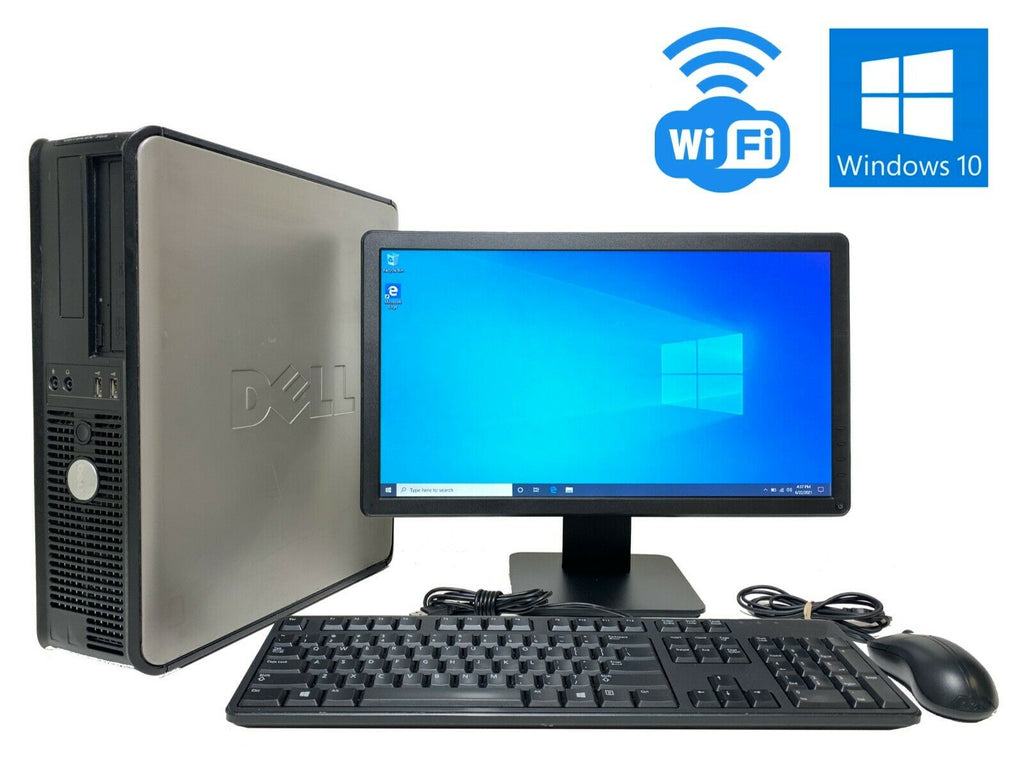 dual monitor desktop computer bundle