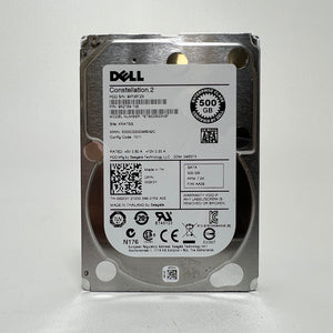Genuine Dell 500GB 7200 7.2K SATA 2.5 6Gb/s ST9500620NS Hard Drive 000X3Y