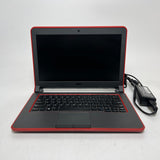 Dell Latitude 3340 13.3" Red Laptop | i3-4005U | 4GB | 500GB | Win 10 | NO BATTERY