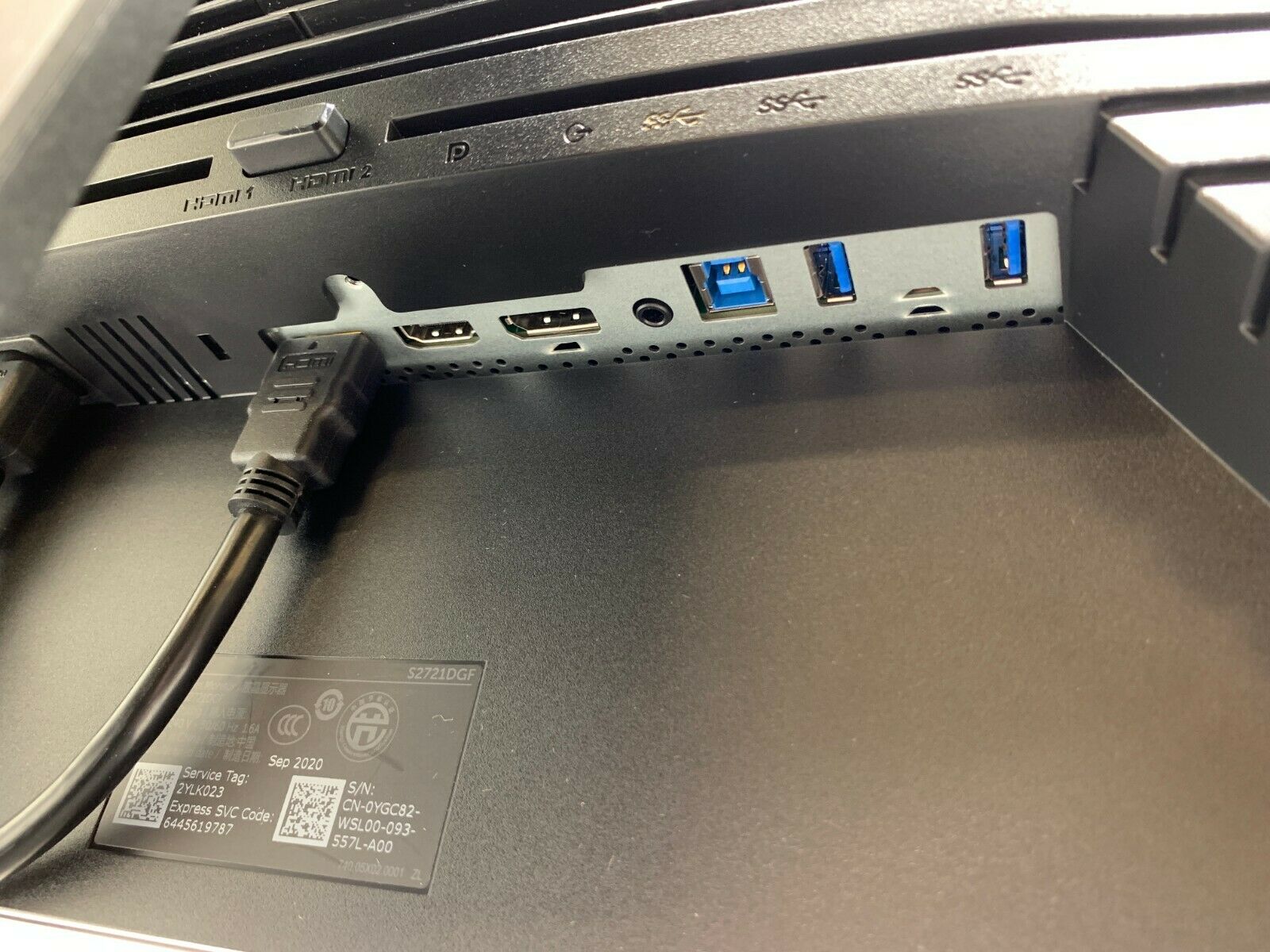 Dell S2721DGF 27