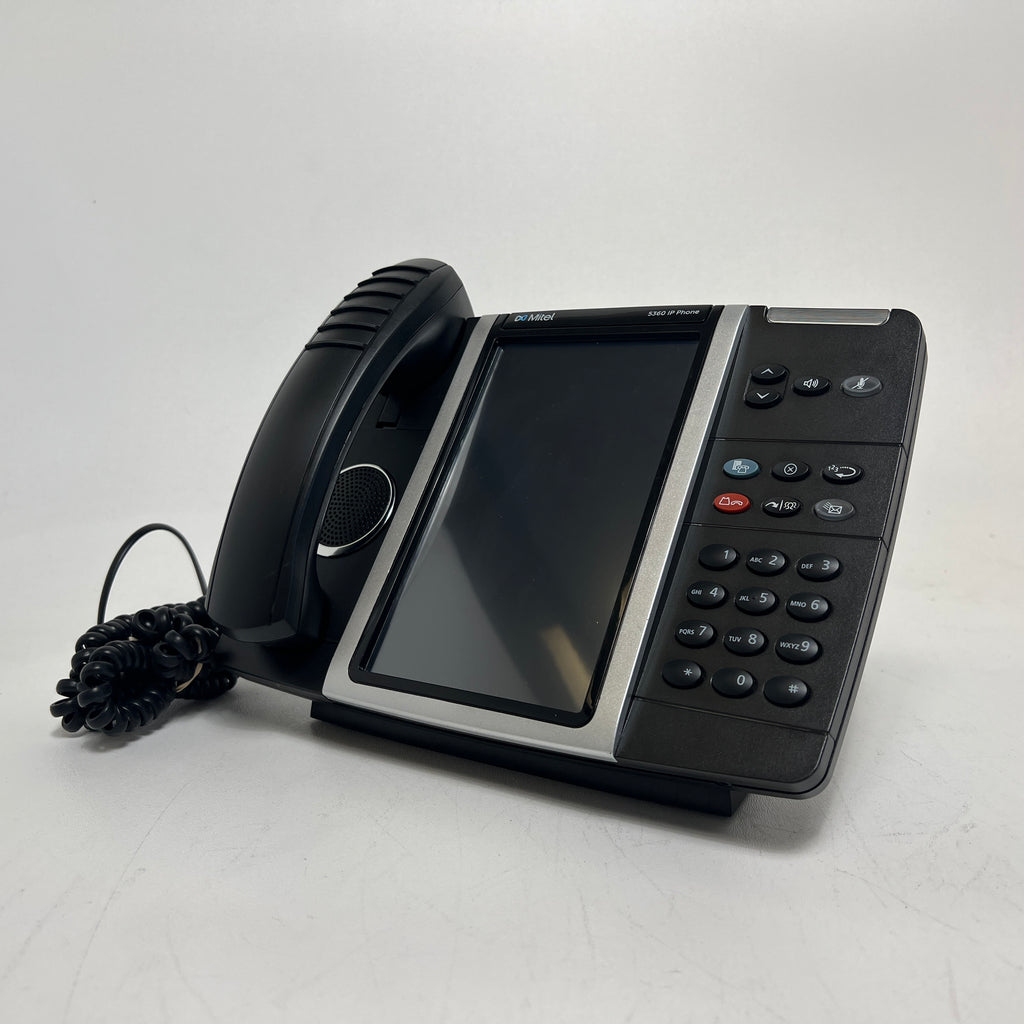 MITEL 5360 Black IP Office Color Touchscreen Display Phone 50005991 ...
