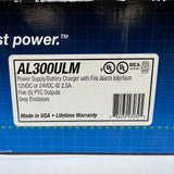 Altronix AL300ULM Power Supply Battery Charger w/ Fire Alarm Interface