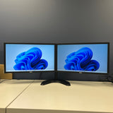 Dual 23/24" Monitors with Stand