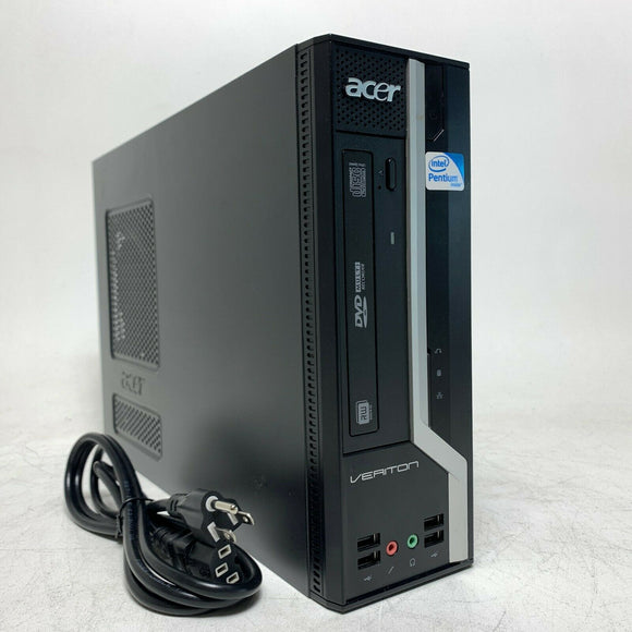 Acer Veriton X275 SFF Desktop | Pentium-E6600 3.06GHz | 4GB | 250GB | Windows 10