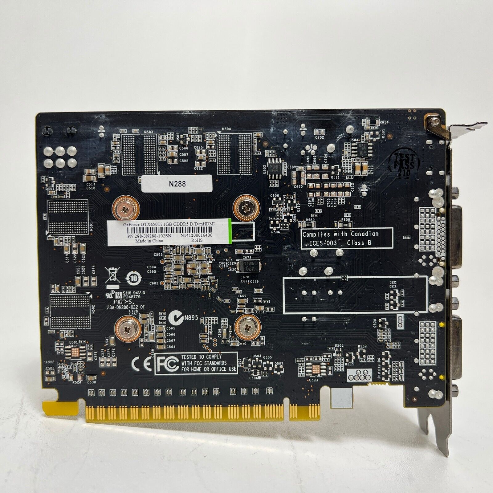 Computer Surplus Graphics Zotac Nvidia GeForce GTX 650Ti 1GB GPU VRAM Graphics Card – Dynamic ...