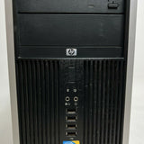 HP Compaq 8000 Elite CMT Desktop | Core 2 Duo-E8400 3GHz | 8GB | 250GB | Win 10