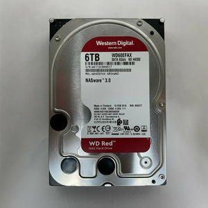 Western Digital WD60EFAX Red 3.5" 5400 RPM 6TB NAS Internal Hard Drive