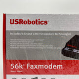 US Robotics USR5686E 56k V.92 External Faxmodem RS-232 Model 5686E