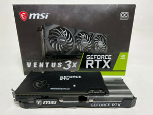 MSI GeForce RTX 3070 VENTUS 3X OC 8GB GDDR6 Graphics Card NON LHR – Dynamic  Computer Surplus