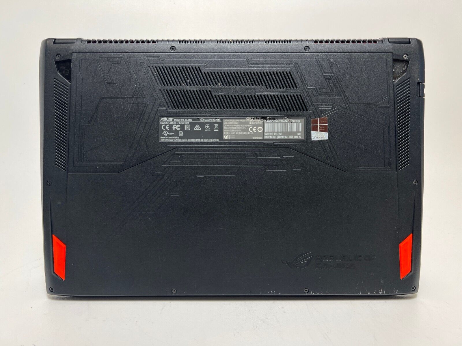 ASUS ROG GL502V 15.6