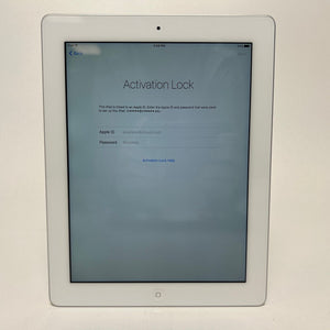 Apple iPad 3rd Generation 32GB Wi-Fi 9.7in - White | IC LOCKED - READ