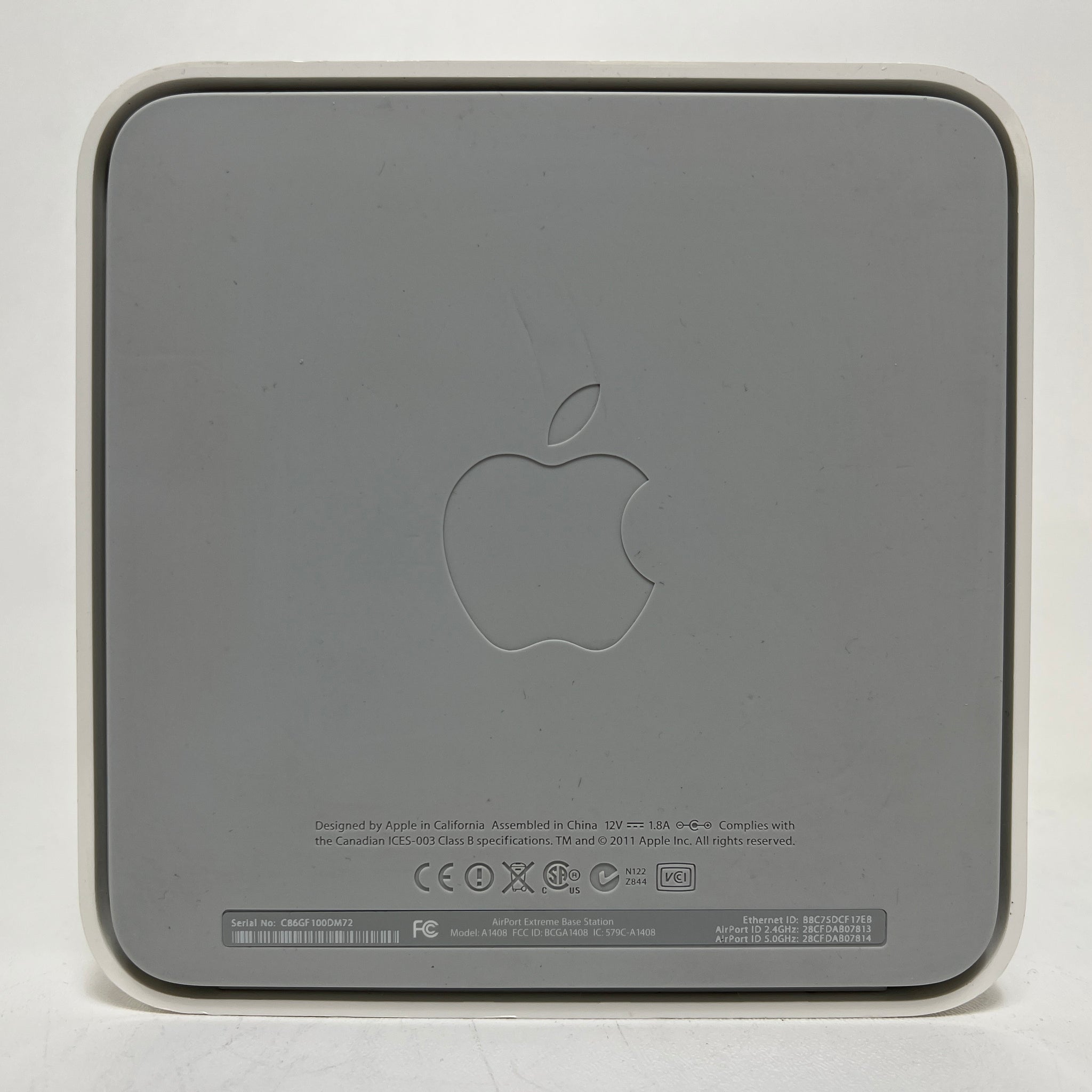 Bakterie ineffektiv taktik AirPort Extreme 802.11n WiFi Apple Router A1408 5th Gen Base Station - –  Dynamic Computer Surplus
