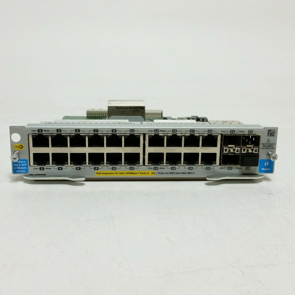 HP Procurve J8705A 24-Port Gig-T/SFP PoE Zl Gigabit Module for 5400zl Switch