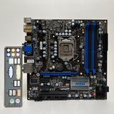 MSI H55M-E33 motherboard LGA 1156 Socket DDR3 Intel H55