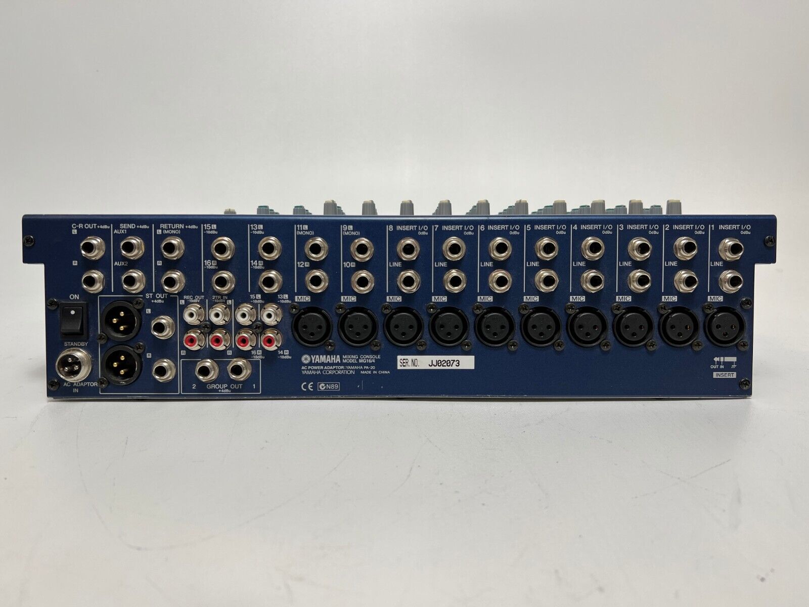 YAMAHA 16-channel 4-bus Analog Mixing Console MG16/4 UNTESTED