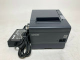 Epson TM-T88V M244A USB & SERIAL Thermal Receipt Printer w/ POWER SUPPLY