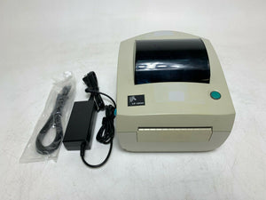 Zebra LP2844 Direct Thermal Barcode Label Printer With Cables #3