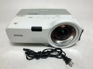 Epson PowerLite 410W H330A LCD Short-Throw Projector 1K-2K Lamp Hours