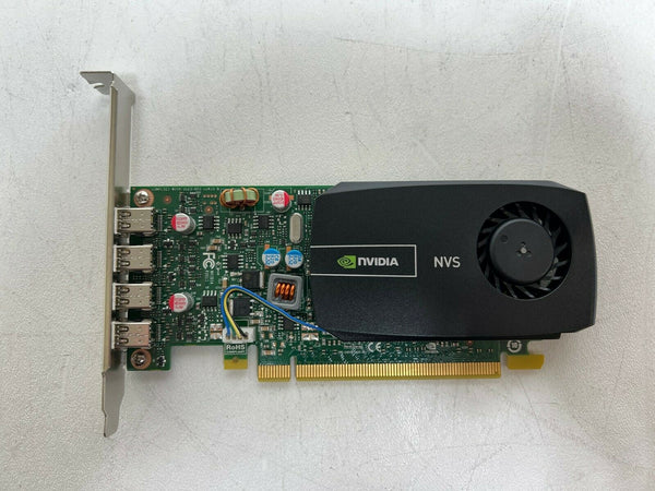 Nvidia NVS 510 2GB GDDR3 4-Mini DisplayPort PCI-Express Video