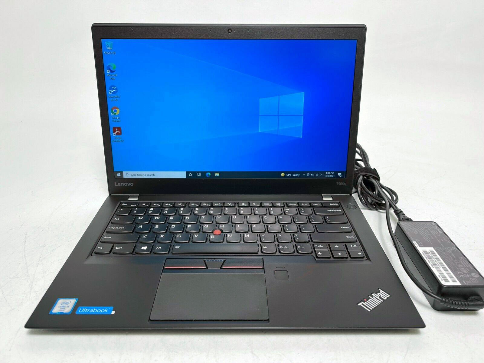 Lenovo ThinkPad T460s 14" Laptop | i5-6300U 2.4GHz | 8GB | 256GB